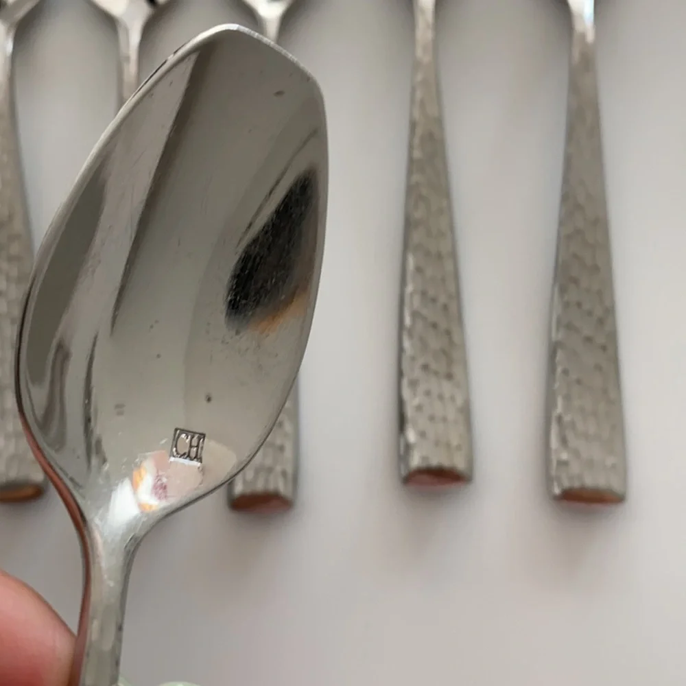 🗽6 CH Spoons | Silverware Set 6 Pieces